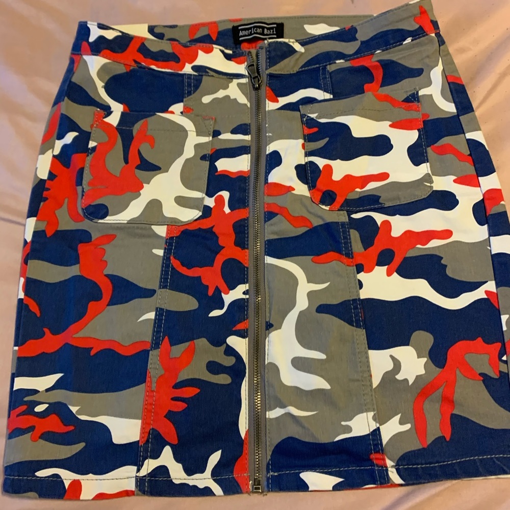 Camo skirt